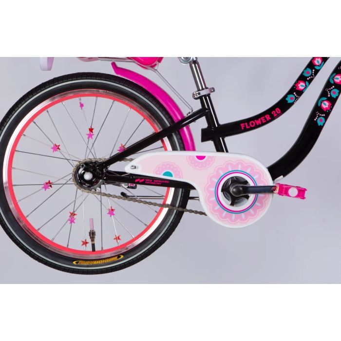 Велосипед Formula 20" Kid FLOWER PREMIUM BH рама-10" ST 2026 фіолетовий (OPS-FRK-20-245) изображение 5