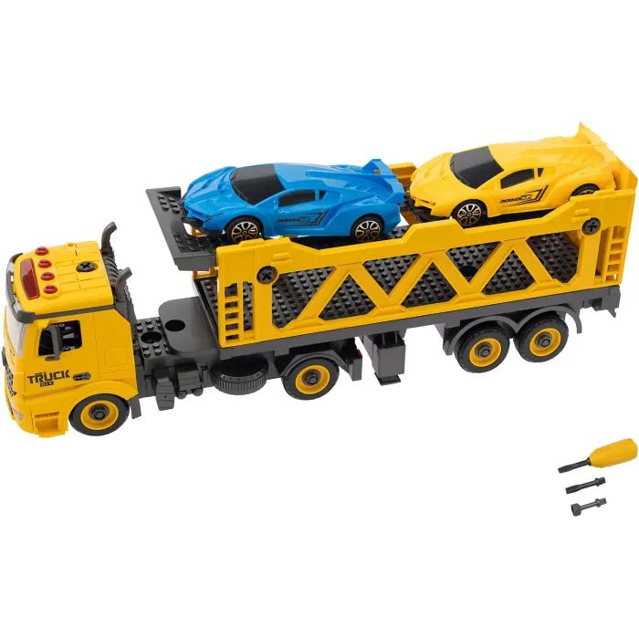 Конструктор Otamanko АВТОКОНСТРУКТОР Трак с легковыми авто (YW9086B) изображение 3