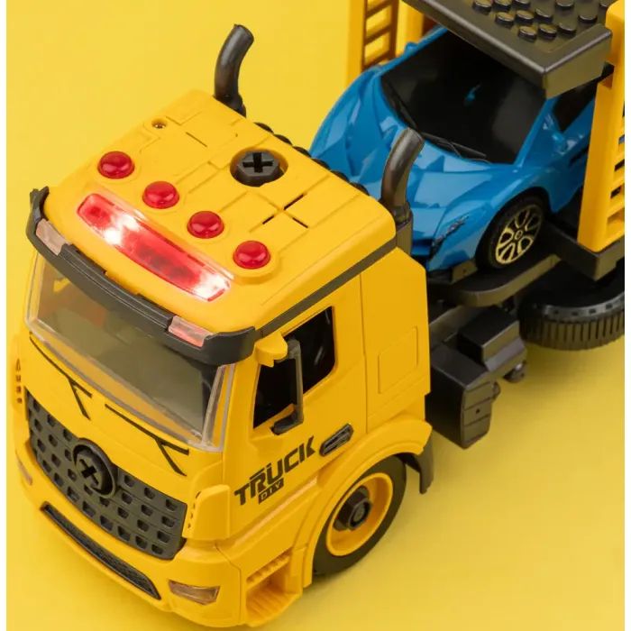 Конструктор Otamanko АВТОКОНСТРУКТОР Трак с легковыми авто (YW9086B) изображение 4