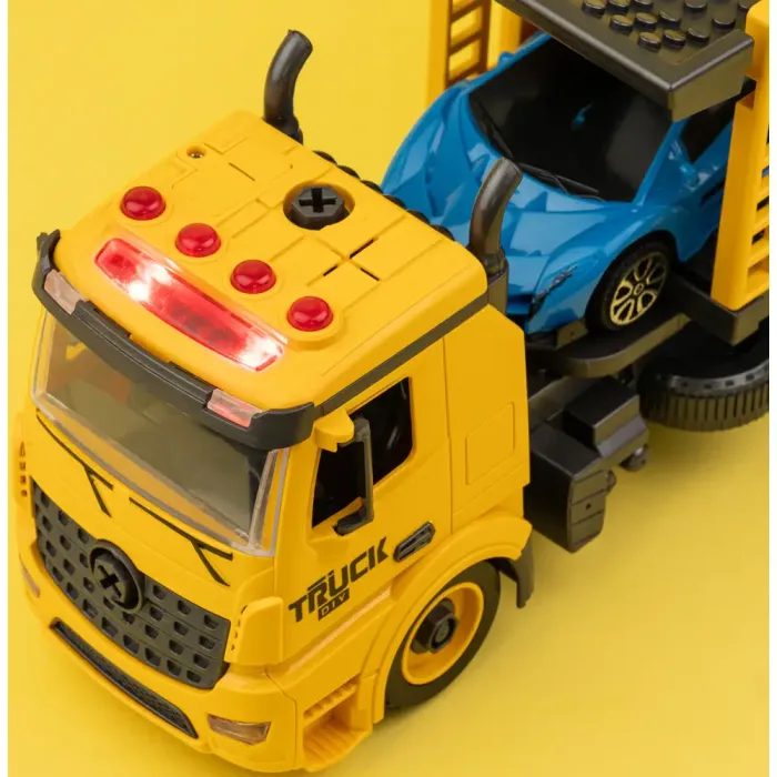Конструктор Otamanko АВТОКОНСТРУКТОР Трак с легковыми авто (YW9086B) изображение 4
