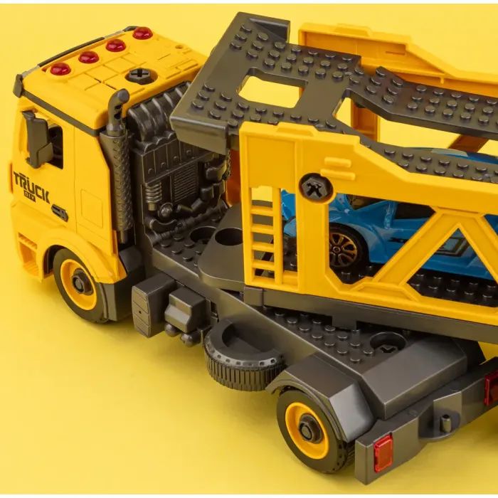 Конструктор Otamanko АВТОКОНСТРУКТОР Трак с легковыми авто (YW9086B) изображение 5