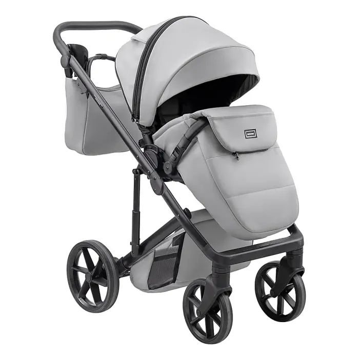 Коляска Adamex 2 в 1 Dolce Eco SA-15 рожева пудра (681945) изображение 7