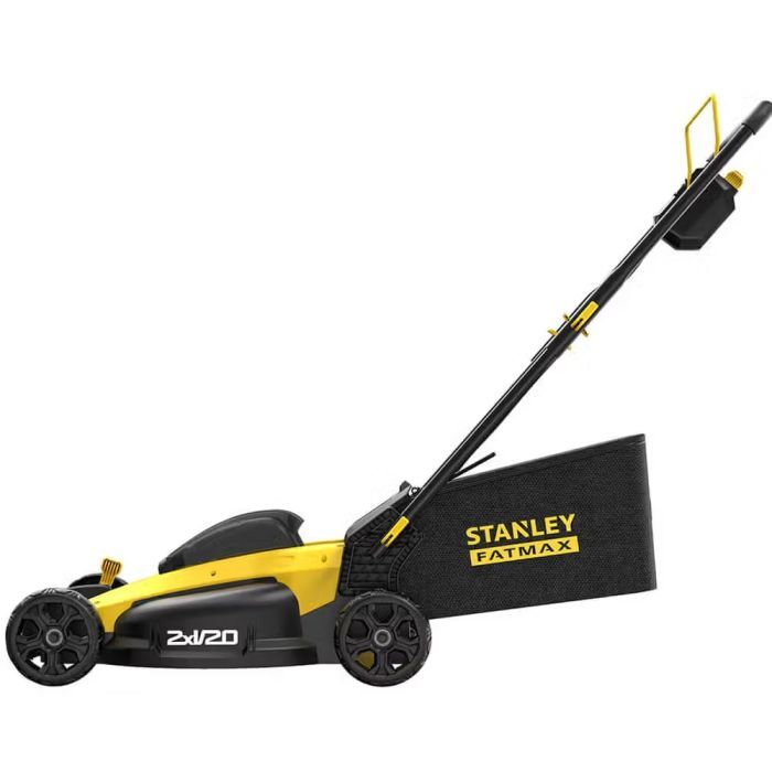 Газонокосилка Stanley аккумуляторная бесщеточная FatMax, 18 В, 2x2Ah, 51 см (SFMCMW2651M+SFMCSTB933M) изображение 5