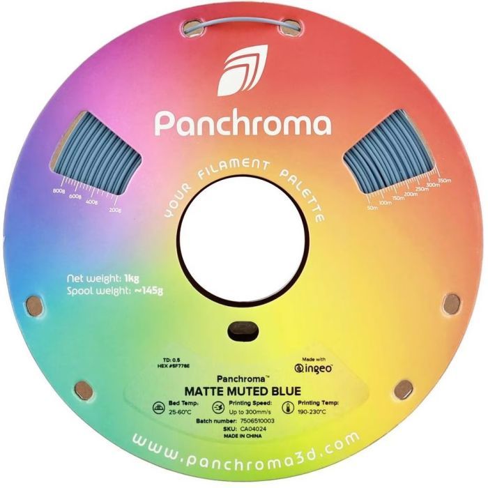 Пластик для 3D-принтера Polymaker PLA PANCHROMA MATTE 1,75mm 1kg COTTON WHITE (CA04016) изображение 2