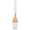 Пензлик кулінарний ARDESTO Tasty Baking, 22.3см, силікон, дерево, сірий світлий (AR1561G) зображення 3