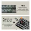 Клавіатура Keychron K3 Max Gateron Brown Switch RGB UA Black (K3M-H3-UA) зображення 13