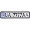 Рамка номерного знака CarLife чорна матова (NH420)