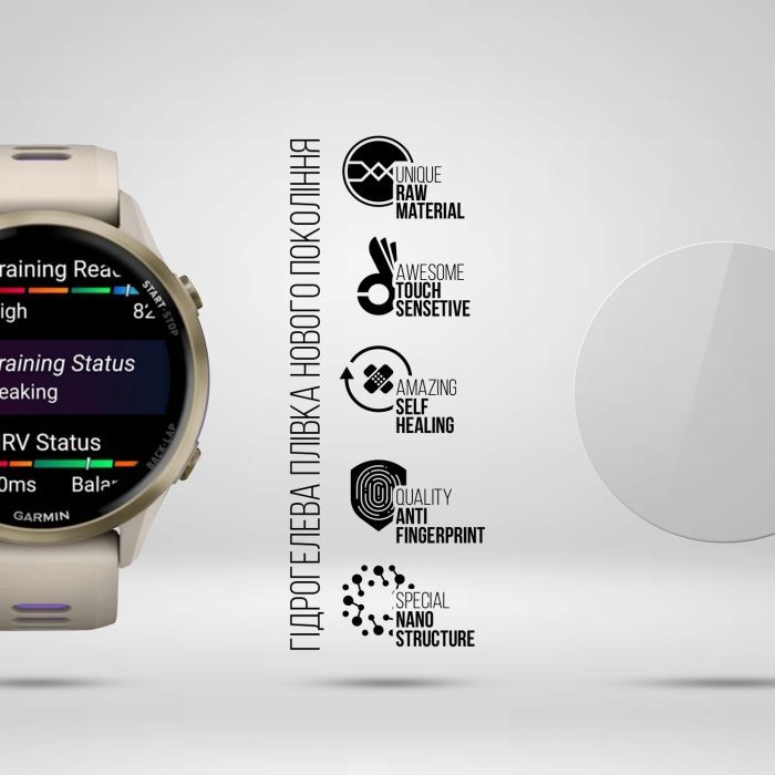 Пленка защитная Armorstandart hydrogel Garmin Forerunner 970 6 pcs (ARM91537) изображение 2