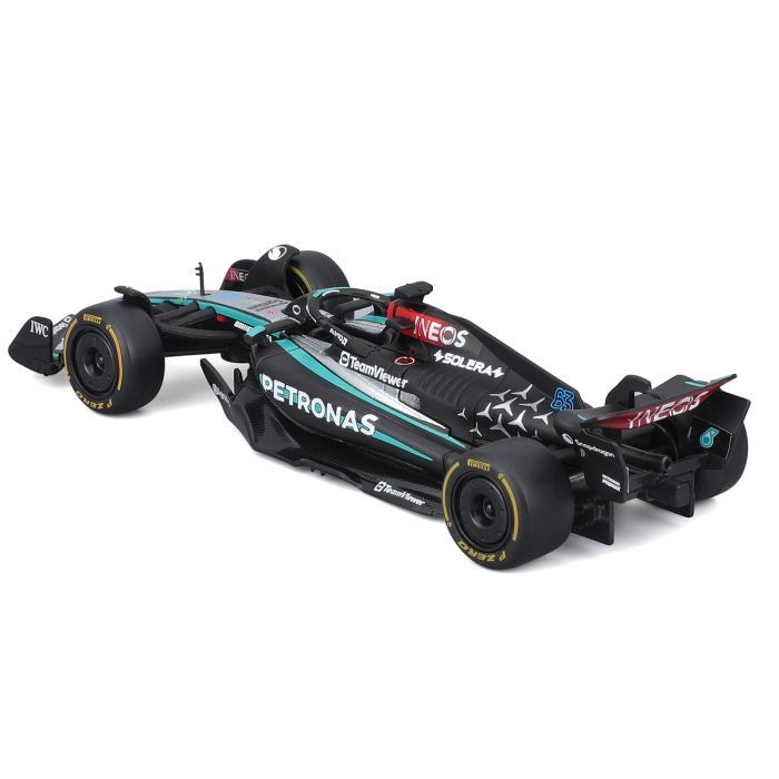 Масштабная модель автомобиля Bburago Автомодель - Mercedes-AMG F1 W15 Performance (2024), 1:43 (18-38208) изображение 11