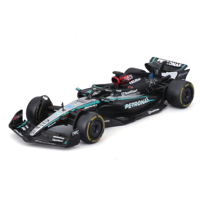 Масштабная модель автомобиля Bburago Автомодель - Mercedes-AMG F1 W15 Performance (2024), 1:43 (18-38208) изображение 9
