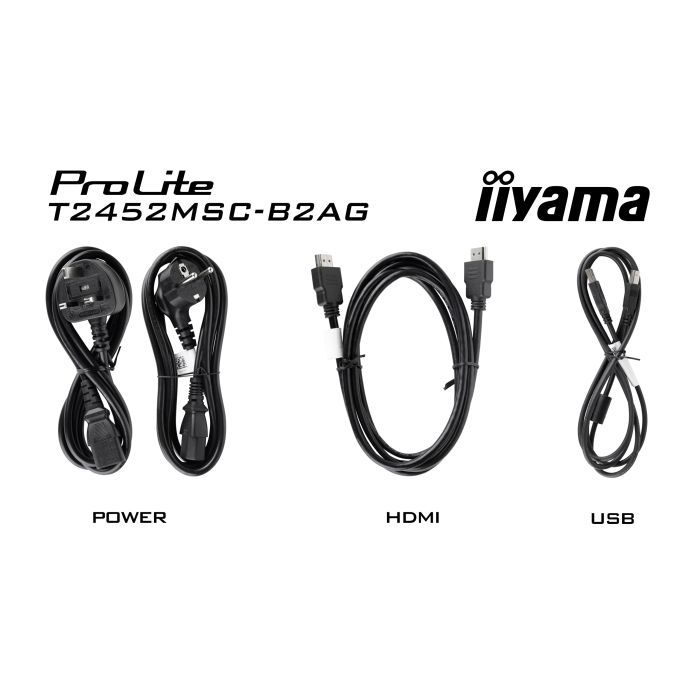 Монитор iiyama T2452MSC-B2AG изображение 12