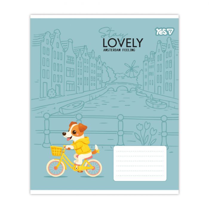 Зошит Yes Stay lovely А5 12 аркушів лінія (768766) зображення 5