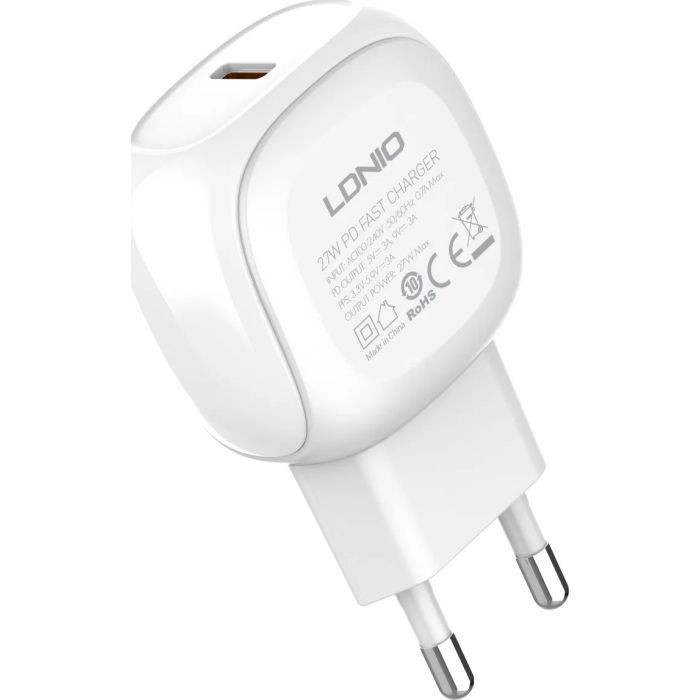 Зарядное устройство LDNIO USB-C PD27W PPS (A1206C)