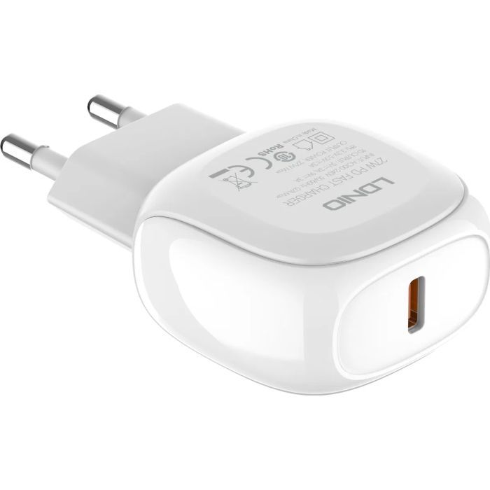 Зарядное устройство LDNIO USB-C PD27W PPS (A1206C) изображение 5