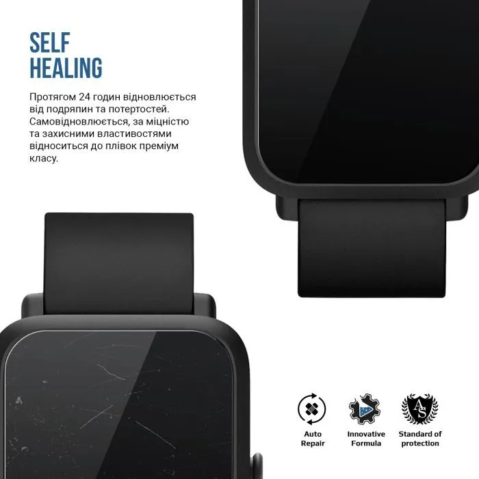 Пленка защитная Armorstandart Matte hydrogel Amazfit Watch Bip S 6 pcs (ARM91981) изображение 3