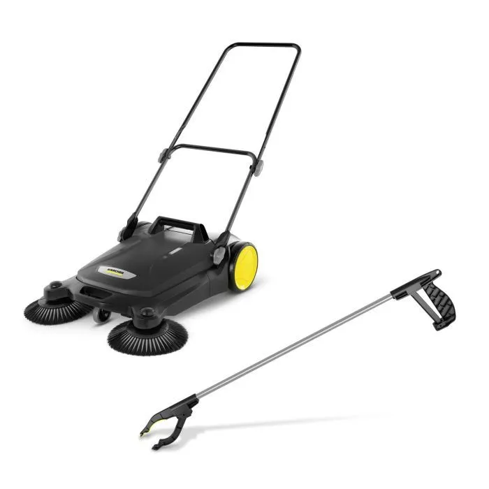 Подметальная машина Karcher S 4 Twin Go! Further, ручная, захват 68см, контейнер 20л, 10.2кг (1.766-363.0)