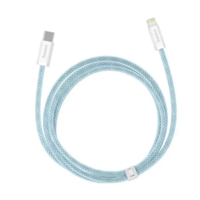 Дата кабель USB-C to Lightning 1.0m 20W blue Baseus (CALD000003) зображення 2
