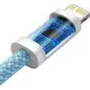 Дата кабель USB-C to Lightning 1.0m 20W blue Baseus (CALD000003) зображення 4