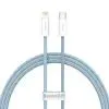 Дата кабель USB-C to Lightning 1.0m 20W blue Baseus (CALD000003)