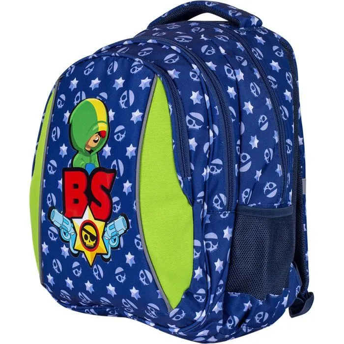 Рюкзак школьный BS AB320 Leon 39х28х15 см синій (502021015) изображение 2