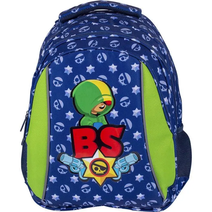 Рюкзак школьный BS AB320 Leon 39х28х15 см синій (502021015) изображение 3