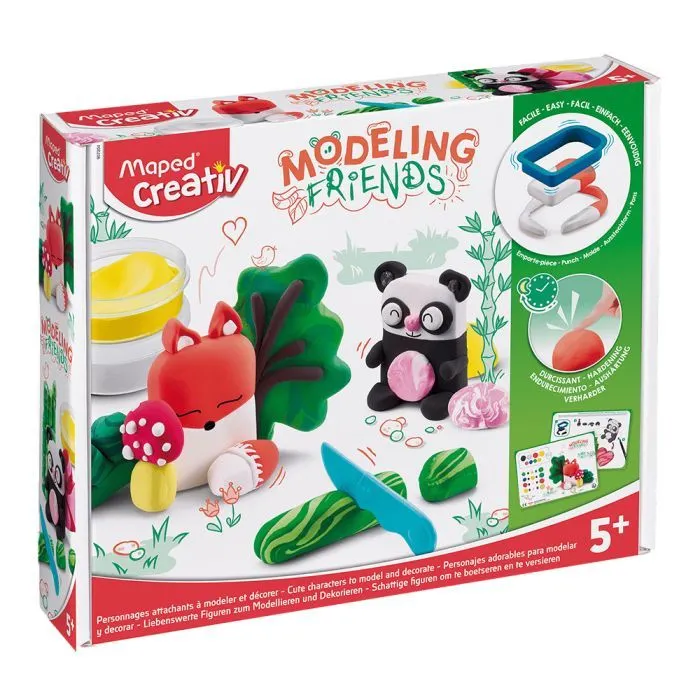 Набор для творчества Maped CUTE зі самозастигаючої глини (MP.907204)