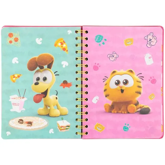 Тижневик Kite дитячий на спіралі Garfield, тверда обкладинка (GF25-438) зображення 5