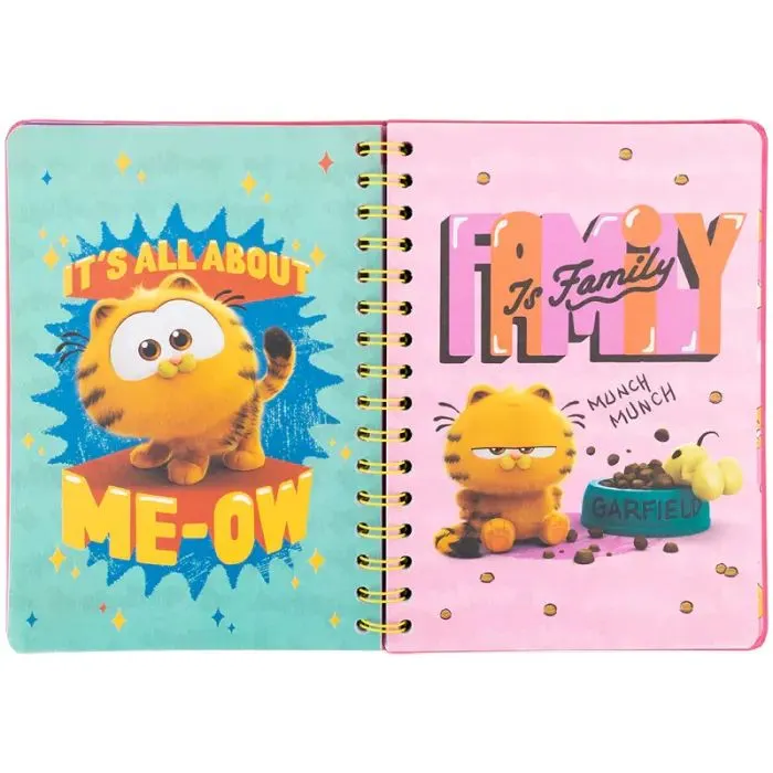 Тижневик Kite дитячий на спіралі Garfield, тверда обкладинка (GF25-438) зображення 6