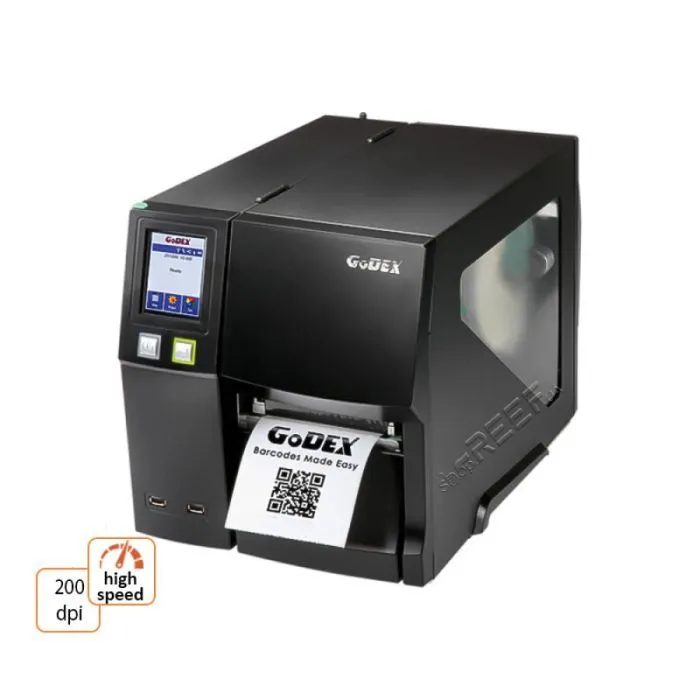 Принтер этикеток Godex ZX1300I+ 300dpi, USB, Ethernet, RS232 (29512)
