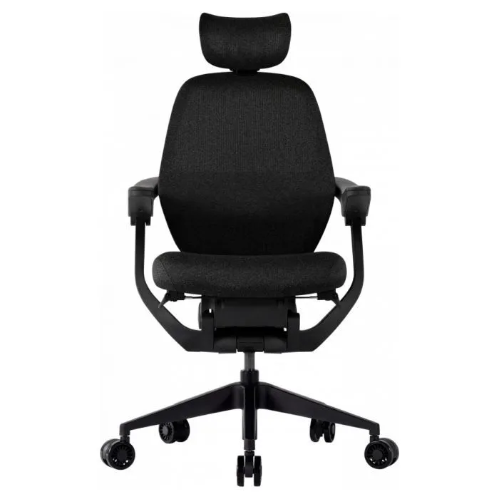 Офісне крісло GT Racer B-6333 Dark Gray/Black (B-6333 Fabric Dark Gray/Black) зображення 2