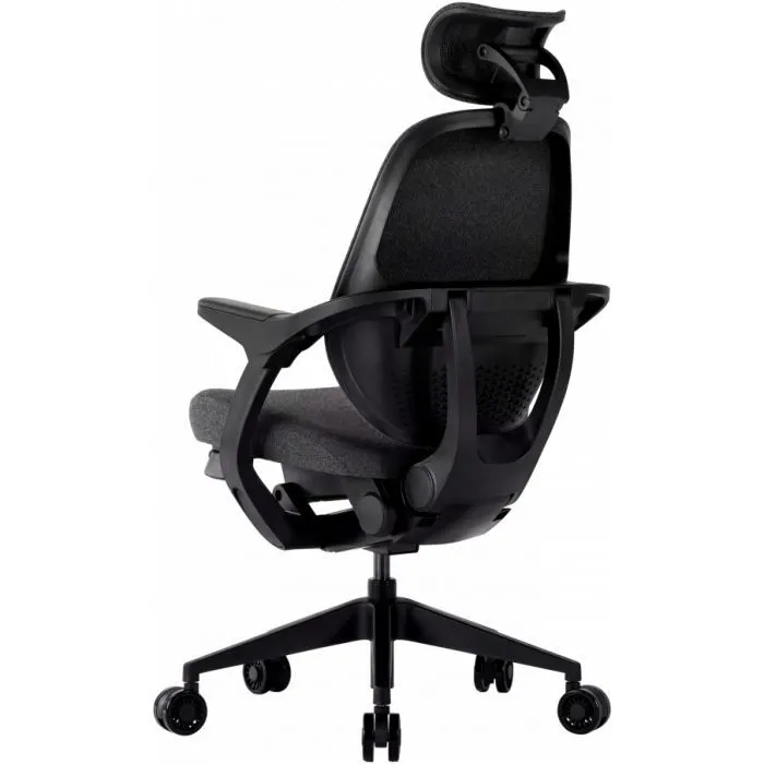 Офісне крісло GT Racer B-6333 Dark Gray/Black (B-6333 Fabric Dark Gray/Black) зображення 5