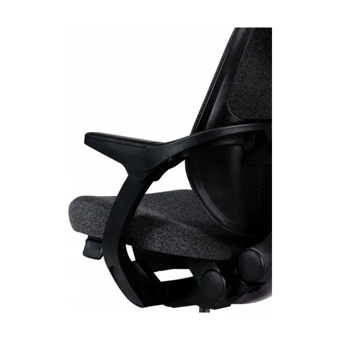 Офісне крісло GT Racer B-6333 Dark Gray/Black (B-6333 Fabric Dark Gray/Black) зображення 8