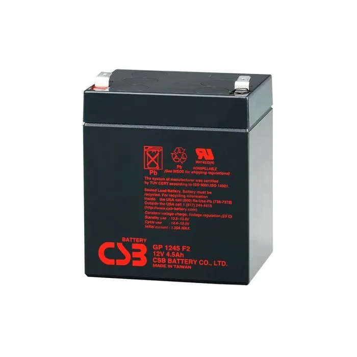 Батарея к ИБП CSB GP1245F2 12V 4.5Ah (GP1245F2)