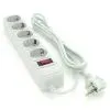 Сетевой фильтр питания Maxxter MSP5-G-15G, 5 роз, 4.5 м, Gray (MSP5-G-15G)