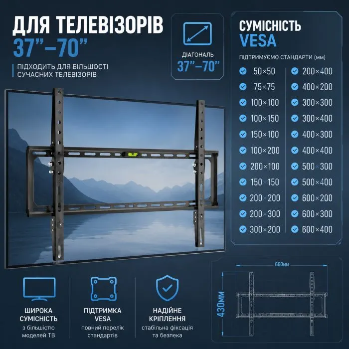 Кронштейн UniBracket BZ02-61 зображення 6