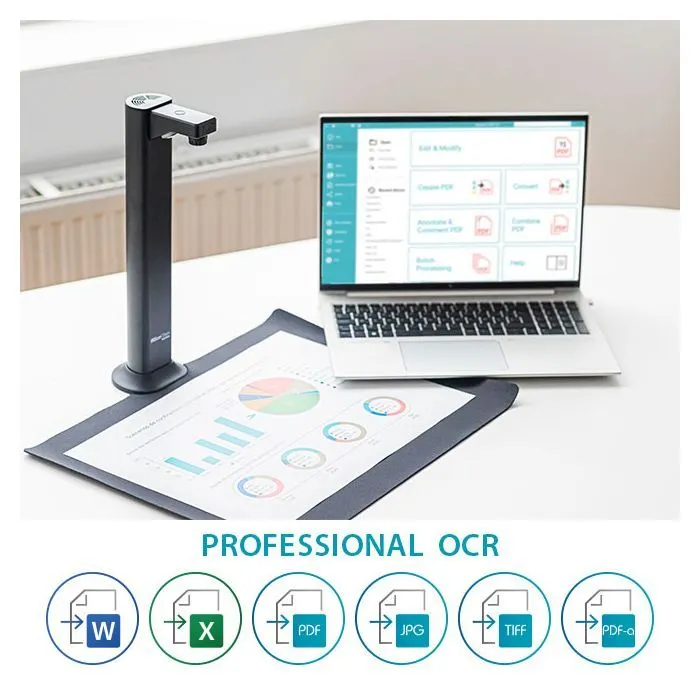Сканер Canon IRIScan Desk 7 Business, A3 Black (464416/4430V331) зображення 6