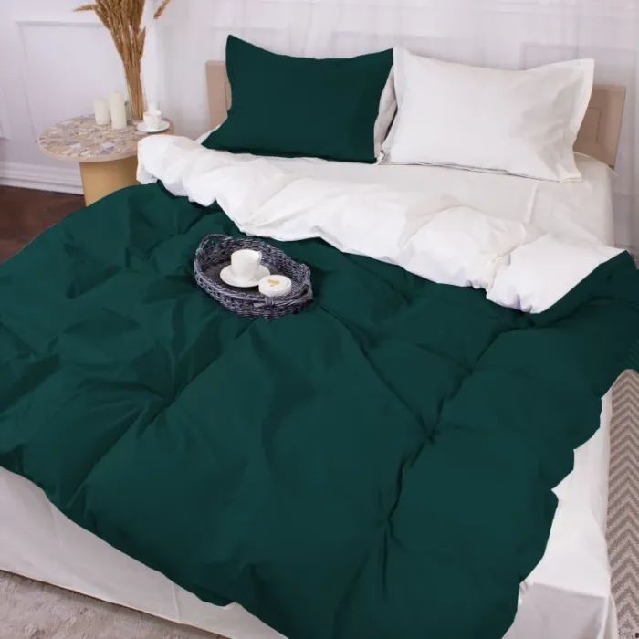 Постільна білизна MirSon Poplin Line 002 + 091 Ellen 200 x 220 (2200006280804)