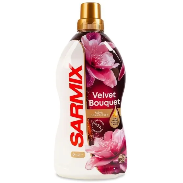 Кондиціонер для білизни Sarmix Velvet Bouquet 900 мл (4820268105073)