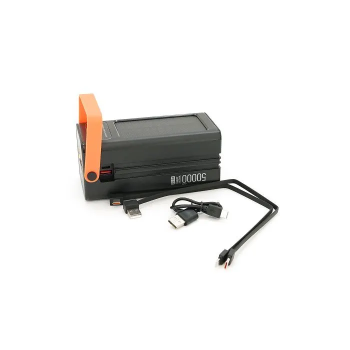 Батарея универсальная ACL 50000mAh, 22.5W, Flashlight (PW-125) изображение 5
