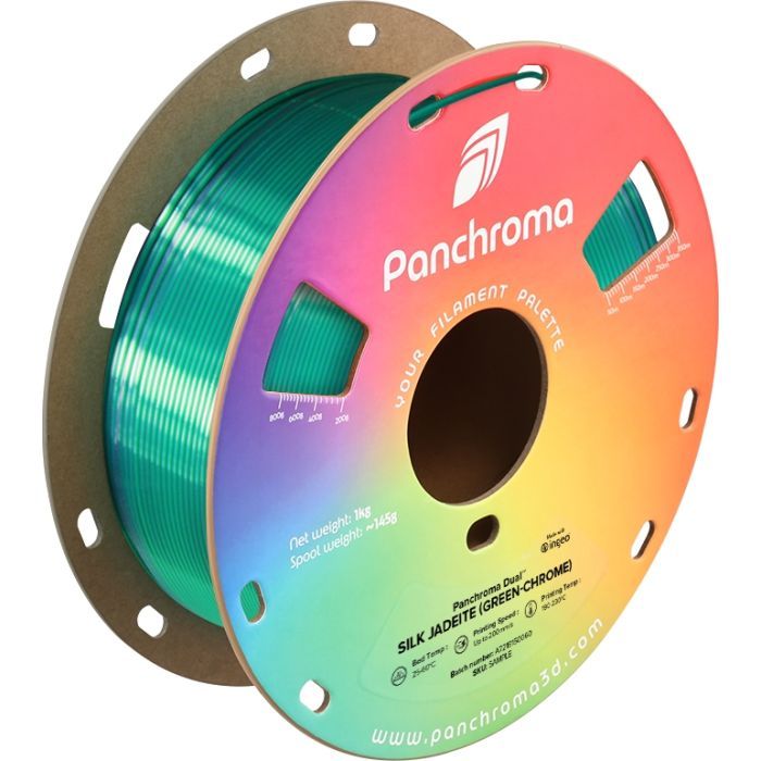 Пластик для 3D-принтера Polymaker PLA PANCHROMA DUAL SILK 1,75mm 1kg Gold-Red (CA03030)