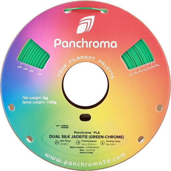 Пластик для 3D-принтера Polymaker PLA PANCHROMA DUAL SILK 1,75mm 1kg Gold-Red (CA03030) зображення 3