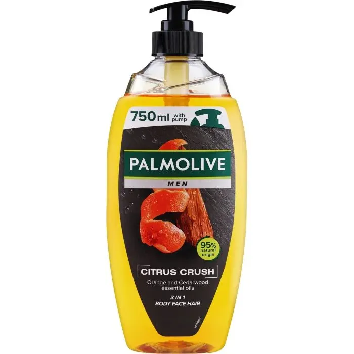 Гель для душа Palmolive Men Citrus Crush 3в1 750 мл (8718951431560) изображение 2