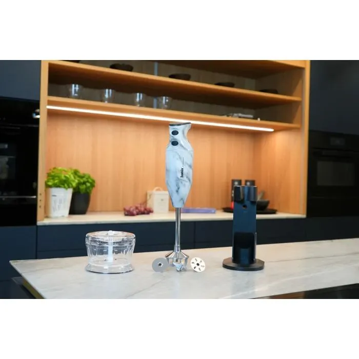 Блендер Bamix DeLuxe DESIGN EDITION M200 White marble (1011.267) изображение 6