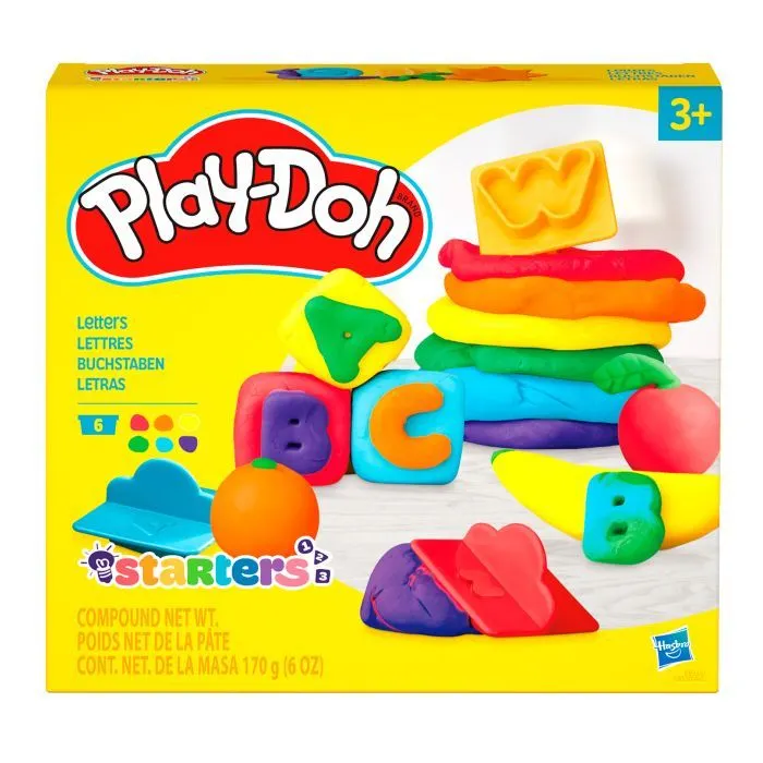 Набір для творчості Hasbro Play-Doh FUNDAMENTALS: Літери (E8532)