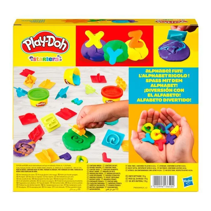 Набір для творчості Hasbro Play-Doh FUNDAMENTALS: Літери (E8532) зображення 2