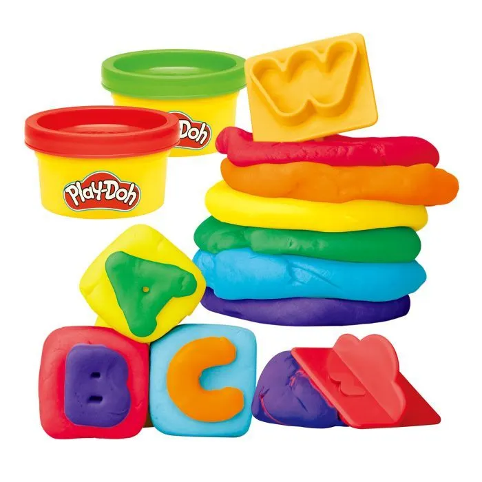 Набір для творчості Hasbro Play-Doh FUNDAMENTALS: Літери (E8532) зображення 4