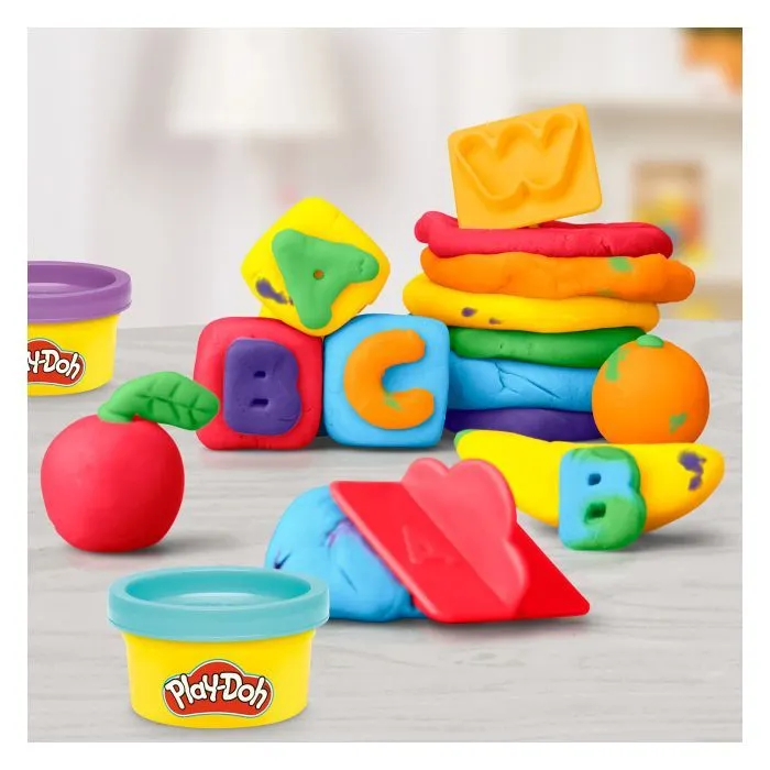 Набір для творчості Hasbro Play-Doh FUNDAMENTALS: Літери (E8532) зображення 5