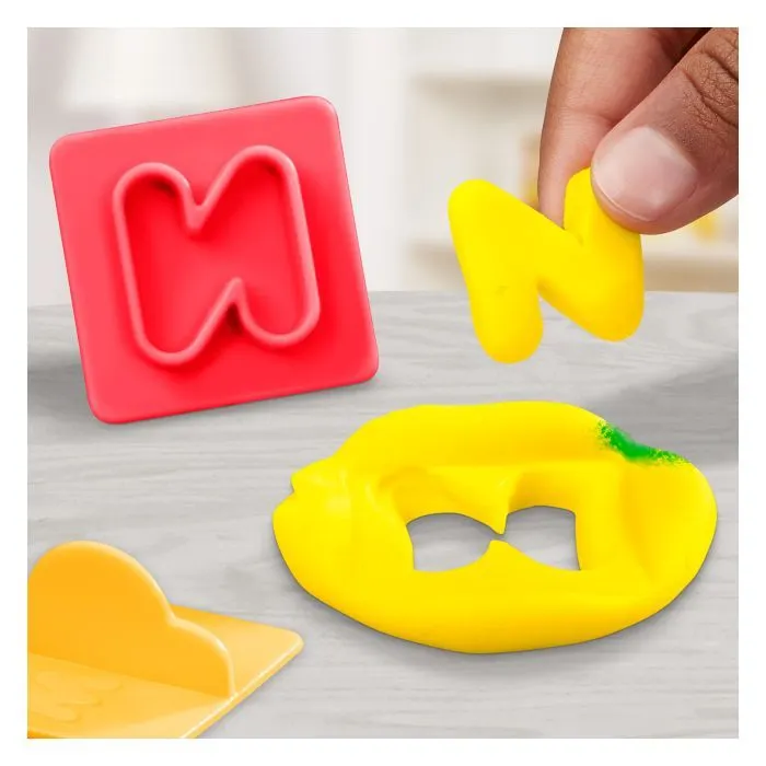 Набір для творчості Hasbro Play-Doh FUNDAMENTALS: Літери (E8532) зображення 6