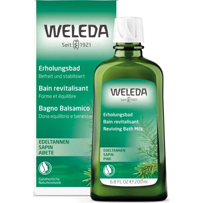 Піна для ванн Weleda Pine Reviving Bath Milk 200 мл (4001638098274) зображення 2