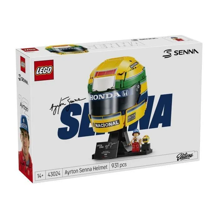 Конструктор LEGO Editions Formula 1 Шолом Айртона Сенни (43024-)